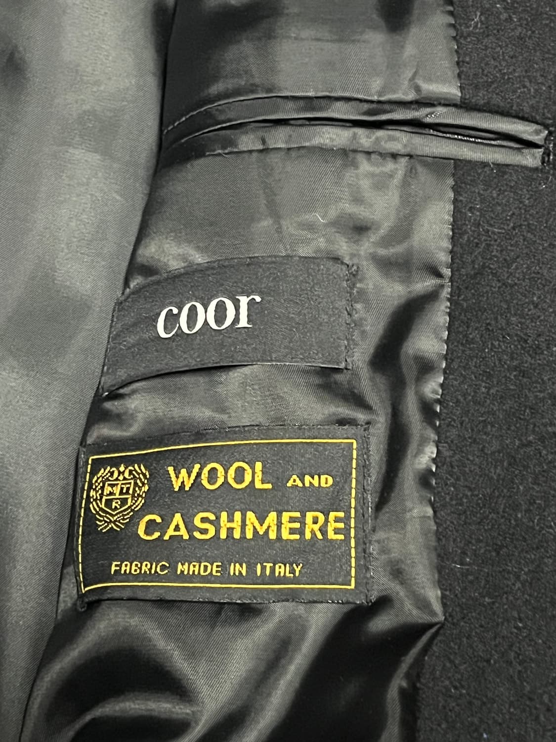 쿠어 울 캐시미어 싱글코트 상품이미지2