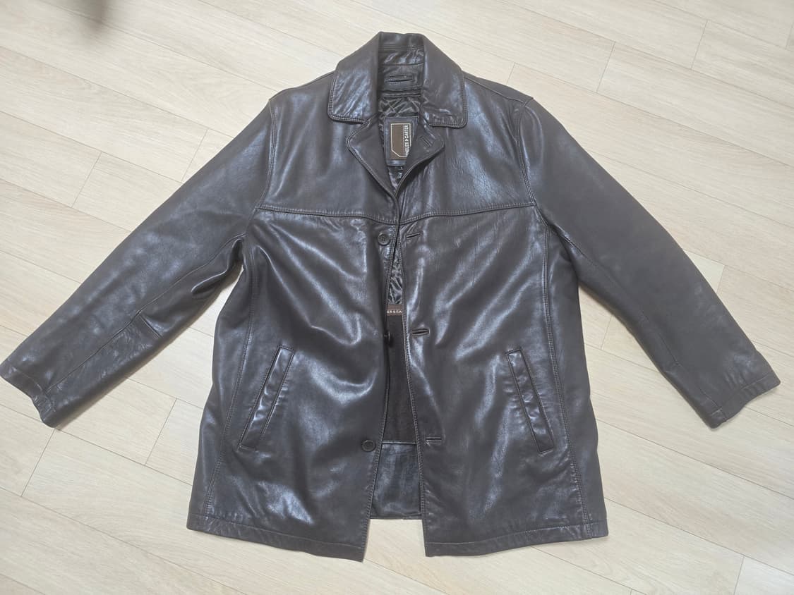 빈티지 다크브라운 양가죽 카코트 L 씬슐레이트 탈착 안감 상품이미지2