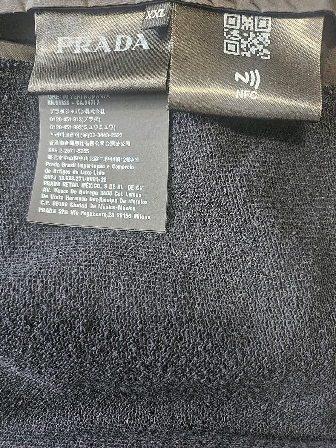 프라다 펠파후디지퍼자켓  상품이미지6