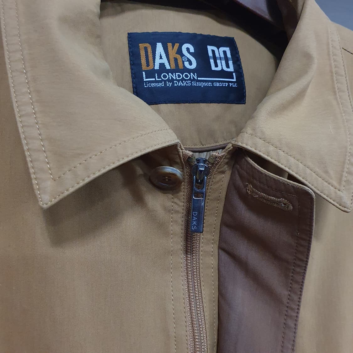 닥스 런던 남성 브라운 워크 자켓 머스타드 블루종 아메카지 올드스쿨 상품이미지5