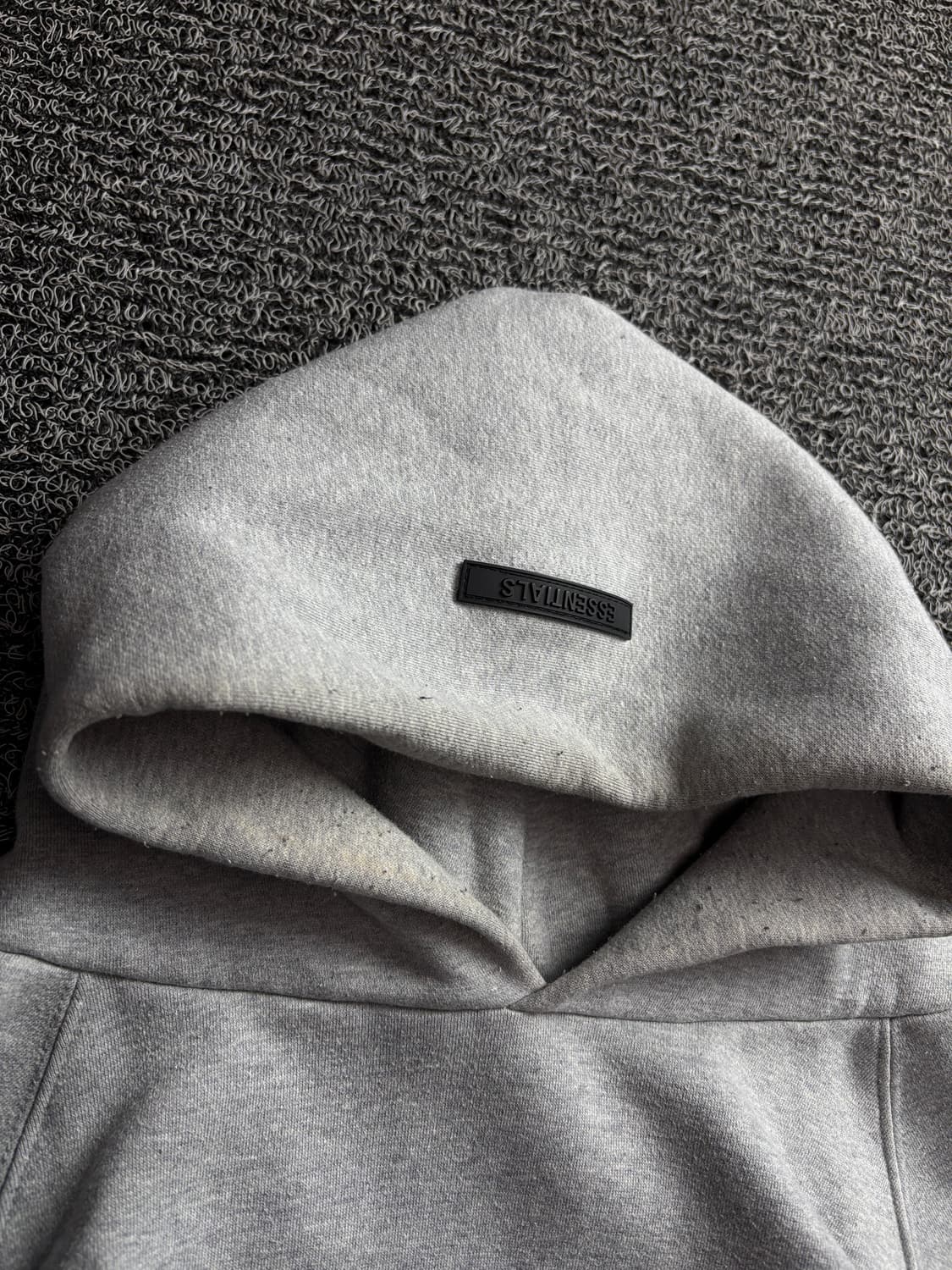 피어오브갓 에센셜 빅로고 박시핏 후디 그레이 2905 상품이미지3