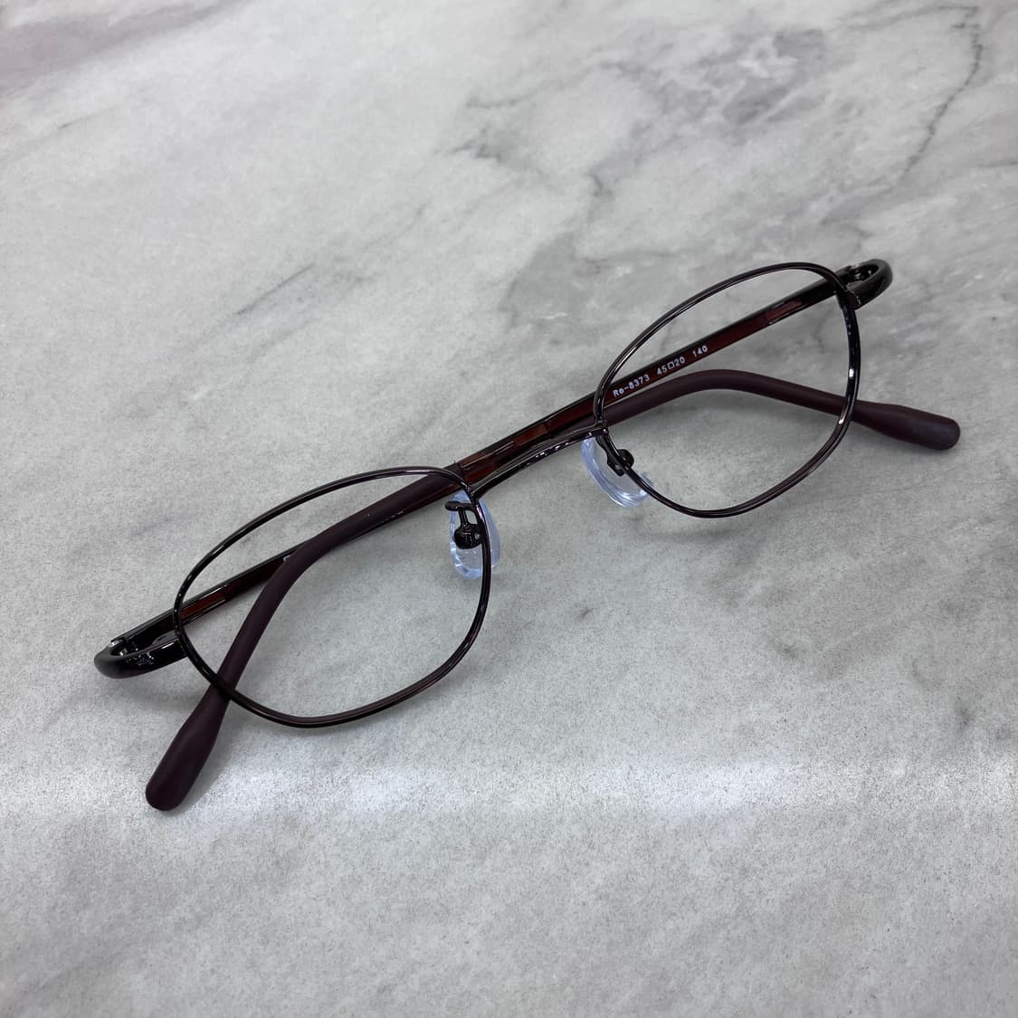 C61 RT 브론즈 어글리 라운드 메탈테 안경 상품이미지1