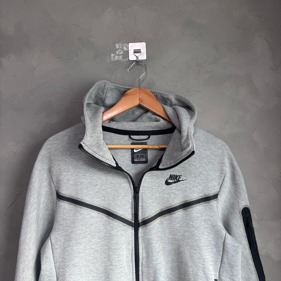 나이키 테크팩 후드집업 그레이 상품이미지2