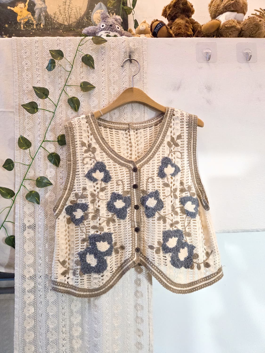 꽃자수 코지 뜨개 베스트 상품이미지1