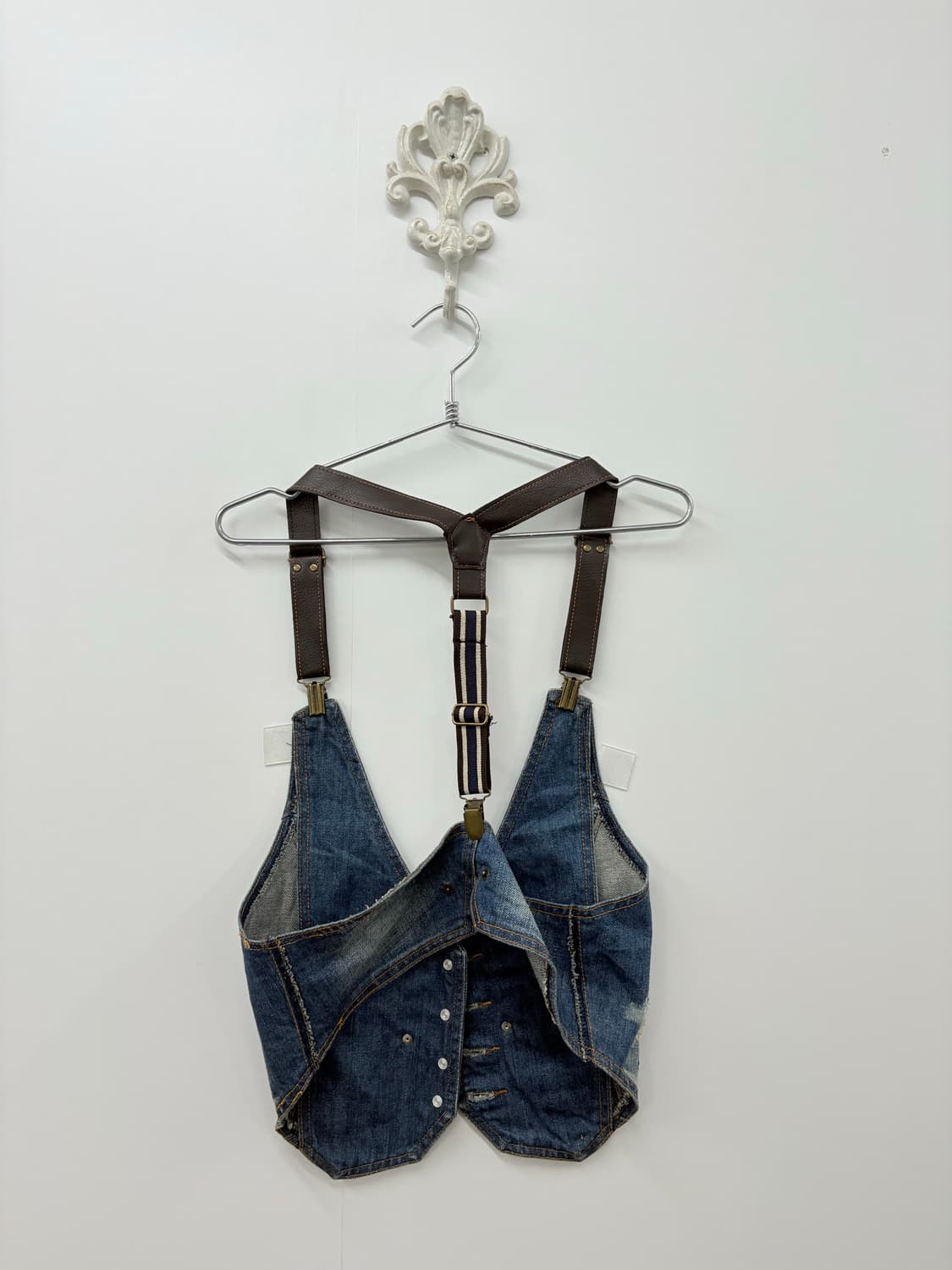 Denim vest 상품이미지3