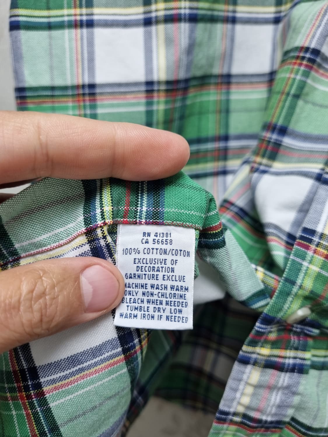 [xl/110/정품] 폴로 랄프로렌 체크셔츠 상품이미지6