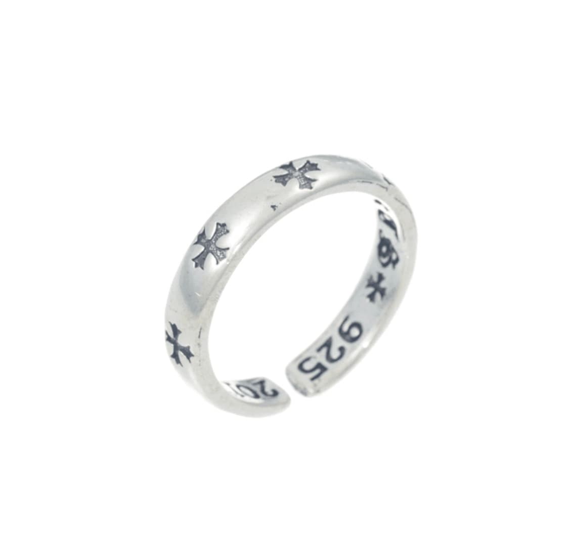 <남녀공용>실버925 오픈링 실버링 은반지 빈티지링 상품이미지1