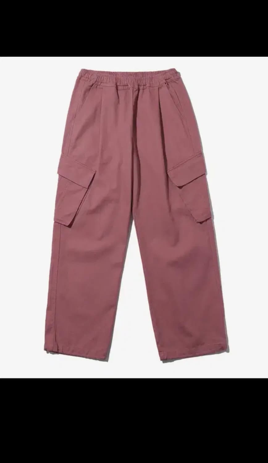 (새상품) 어반디타입 코튼 와이드 카고 팬츠 핑크 s 상품이미지2