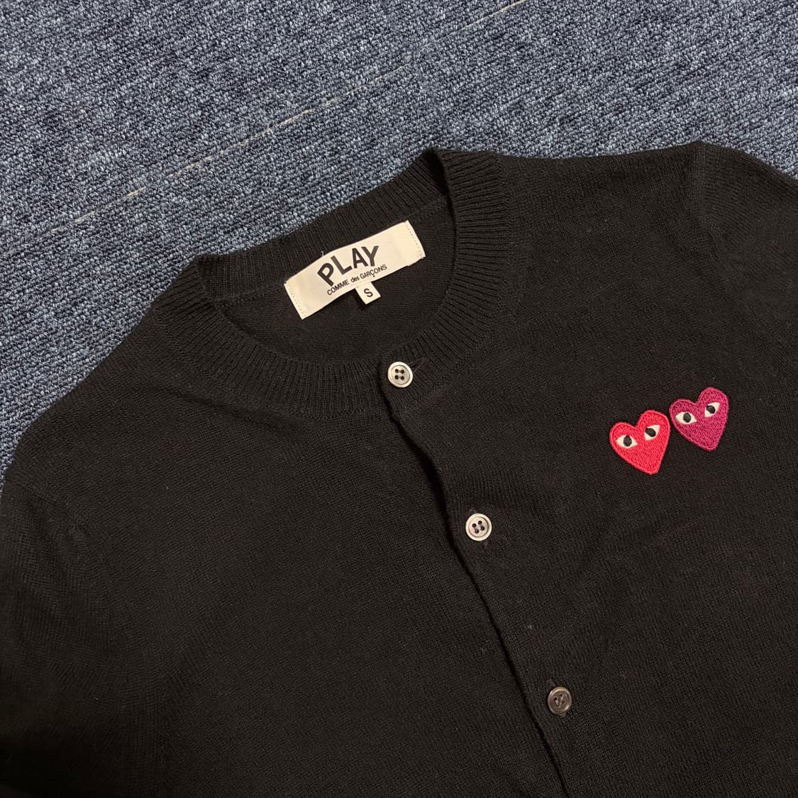 꼼데가르송 더블 와펜 가디건 상품이미지3