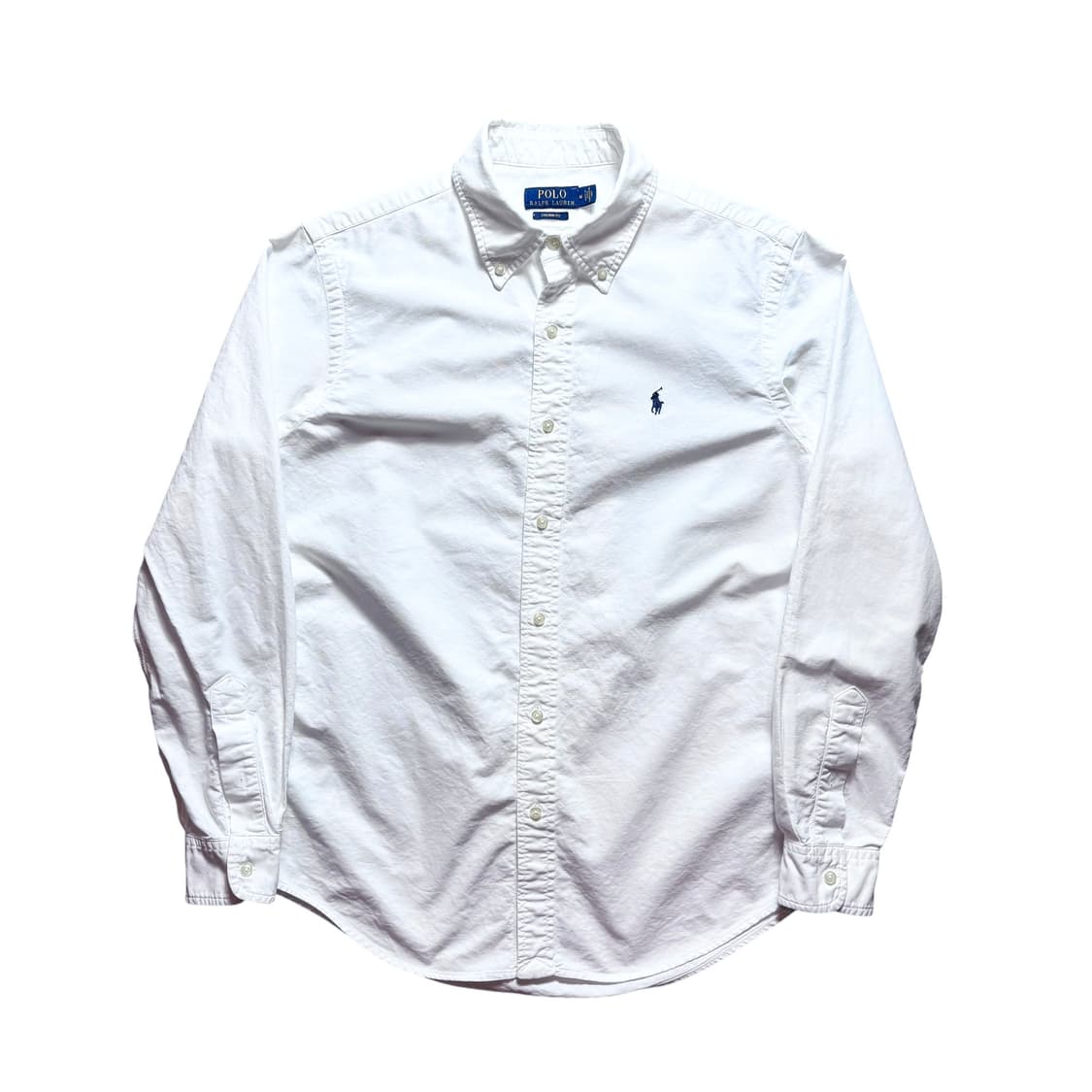 폴로 옥스퍼드면 화이트 셔츠 상품이미지1