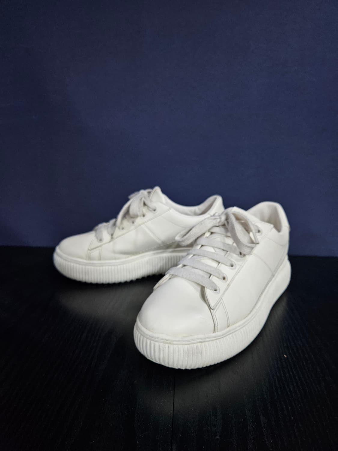 오니츠카 타이거 아이보리 남성 265 키높이 스니커즈 상품이미지2