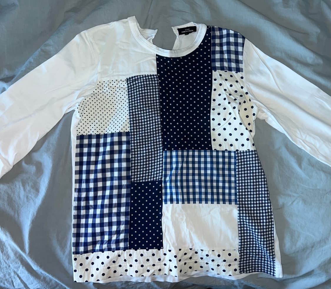 꼼데가르송 트리콧 티셔츠 상품이미지1