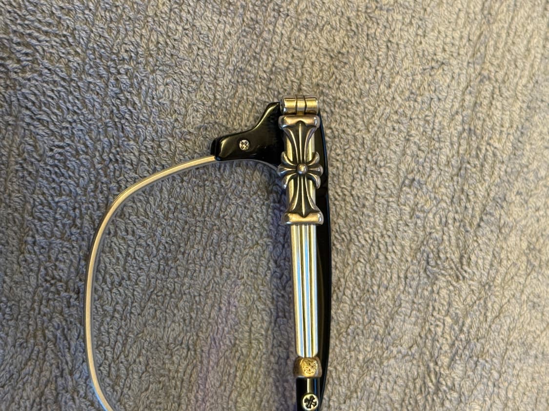 [53] 크롬하츠 보넨노이슈어2 블랙브러쉬드실버 상품이미지8