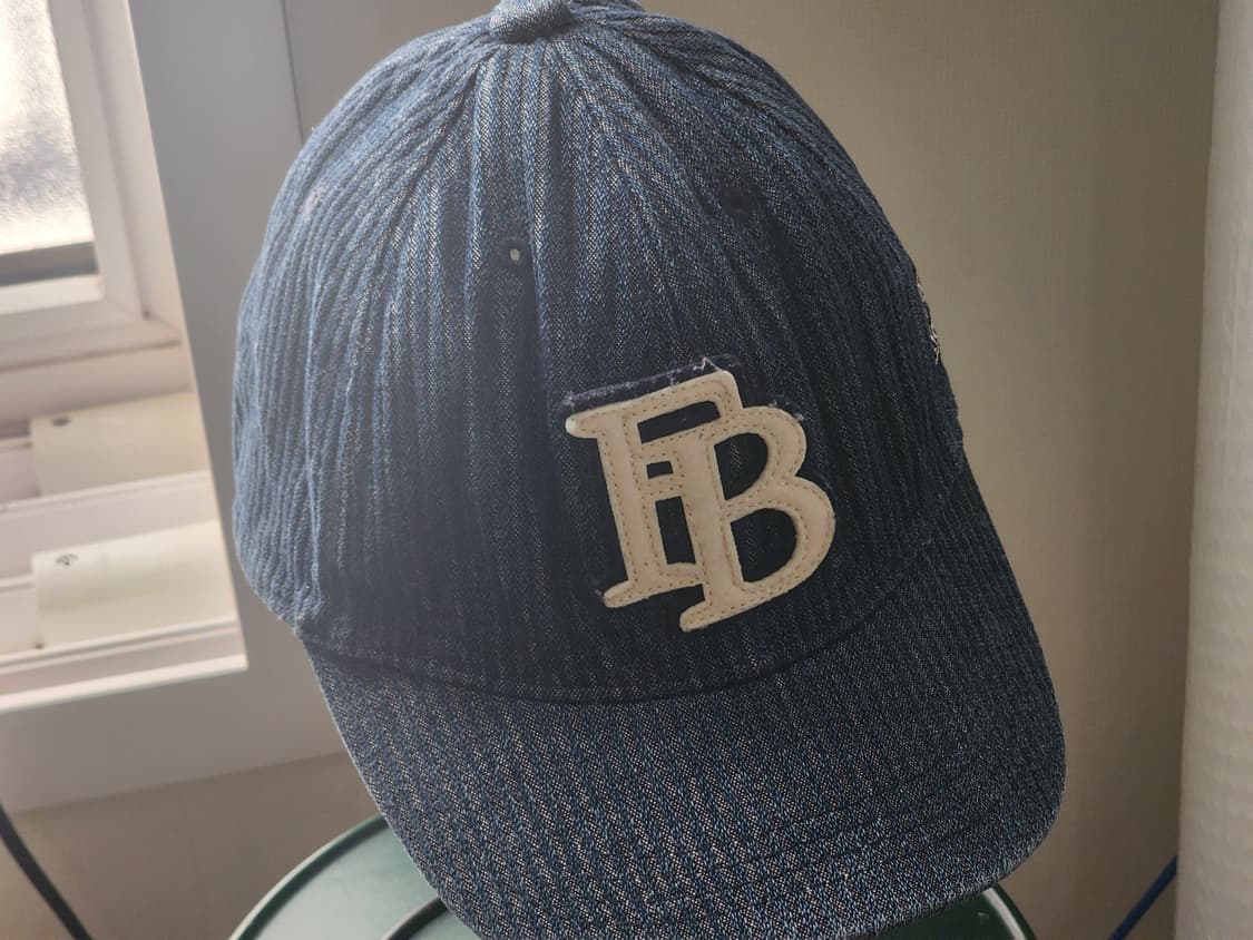 PB Stripe Denim Cap 상품이미지1