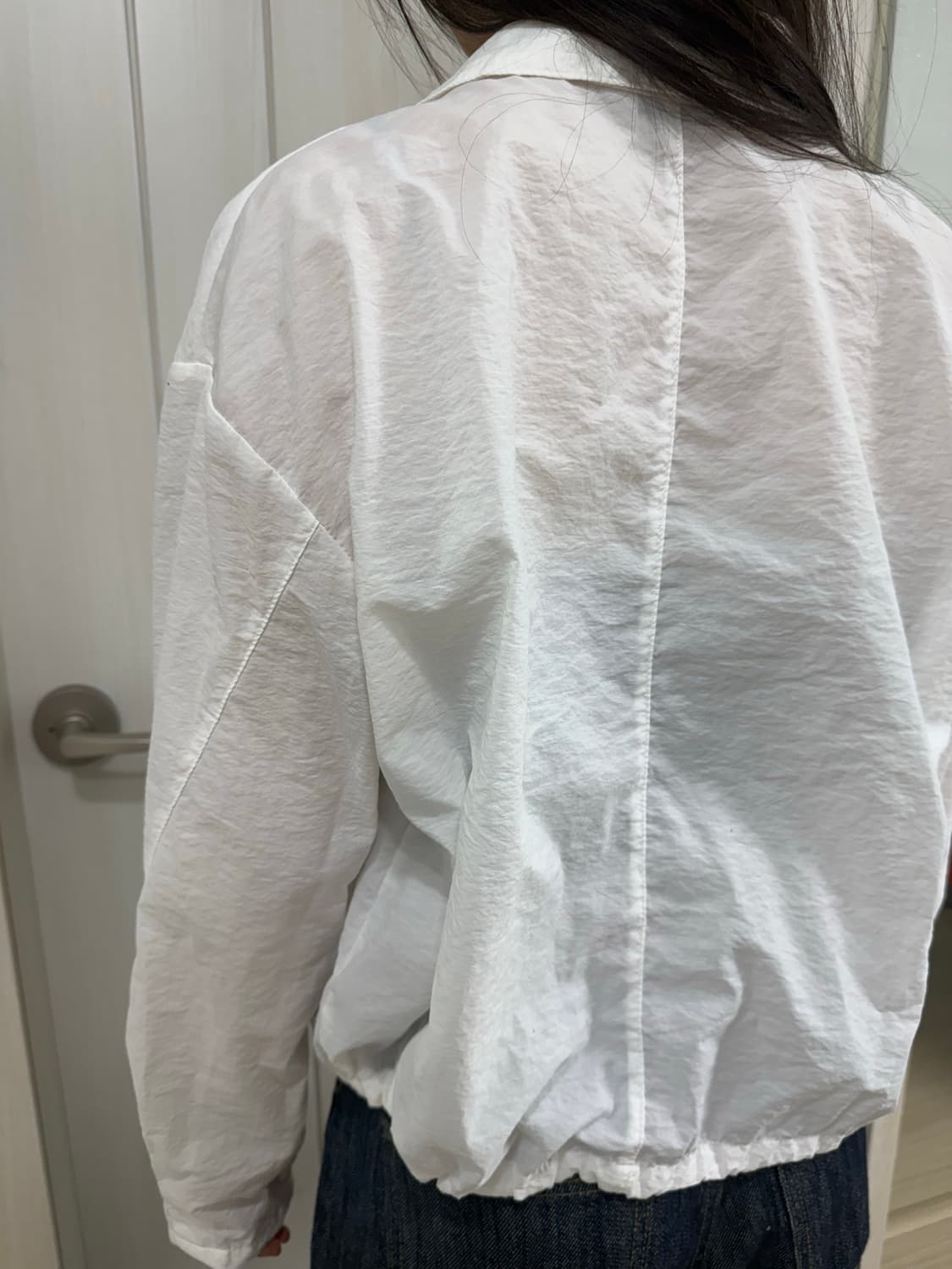 오브젝트 시스루 셔츠 상품이미지5
