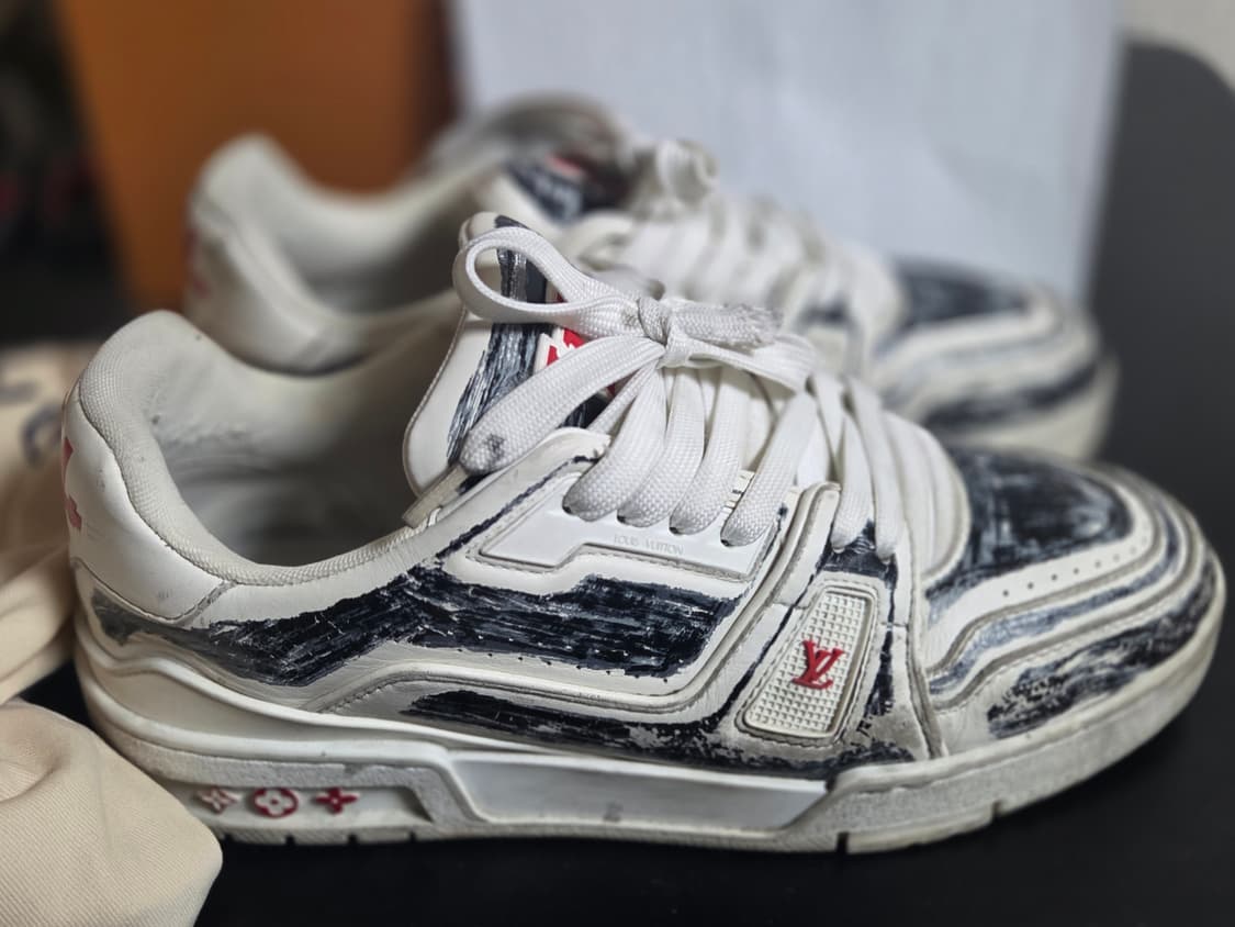 [정품] 루이비통 그래프티 트레이너 스니커즈 풀구성 상품이미지3