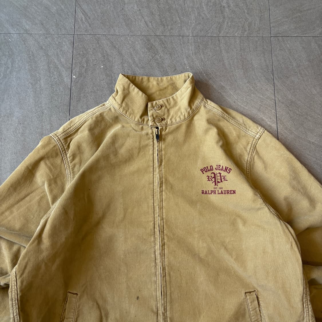 폴로 정품 진스 베이지 바라쿠다 자켓 상품이미지3