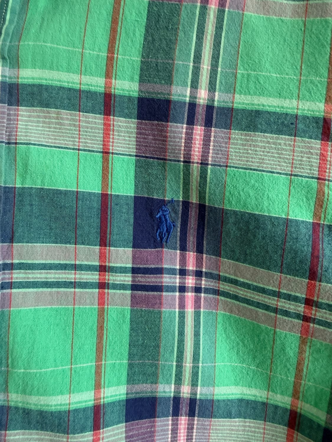 폴로 랄프로렌(Polo Ralph Lauren) 체크 반팔 셔츠 상품이미지4