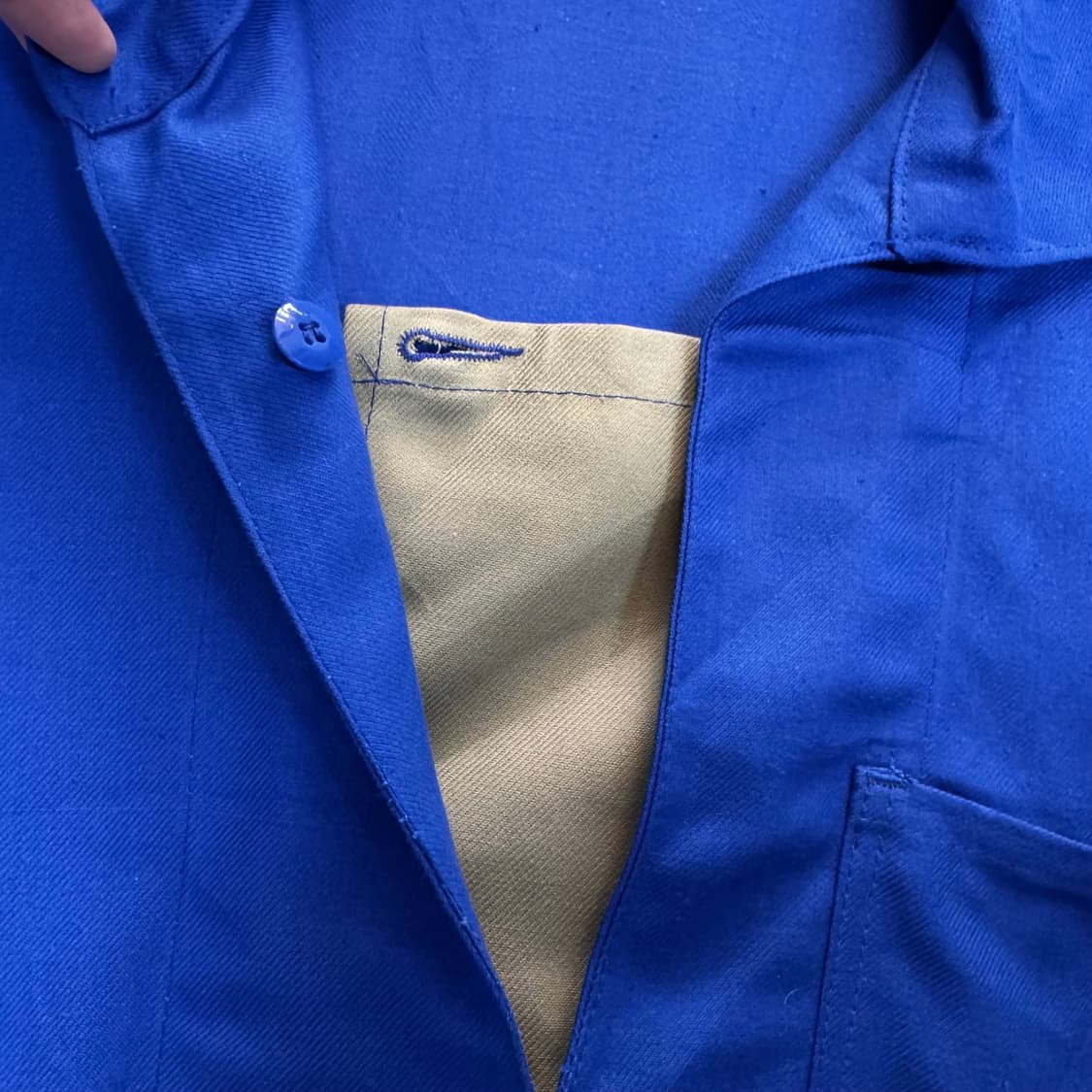 푸조 빈티지 프렌치 워크 자켓 (XL)   상품이미지3