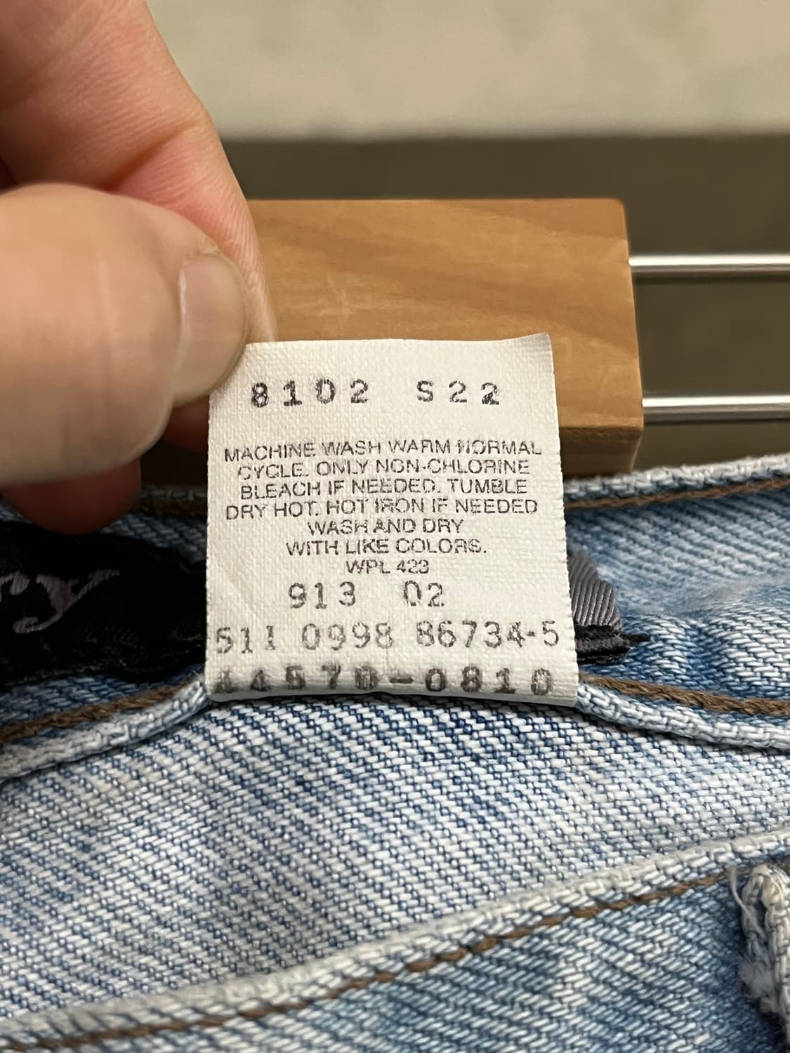 90s LEVI'S SILVER TAB BAGGY PANTS 상품이미지5