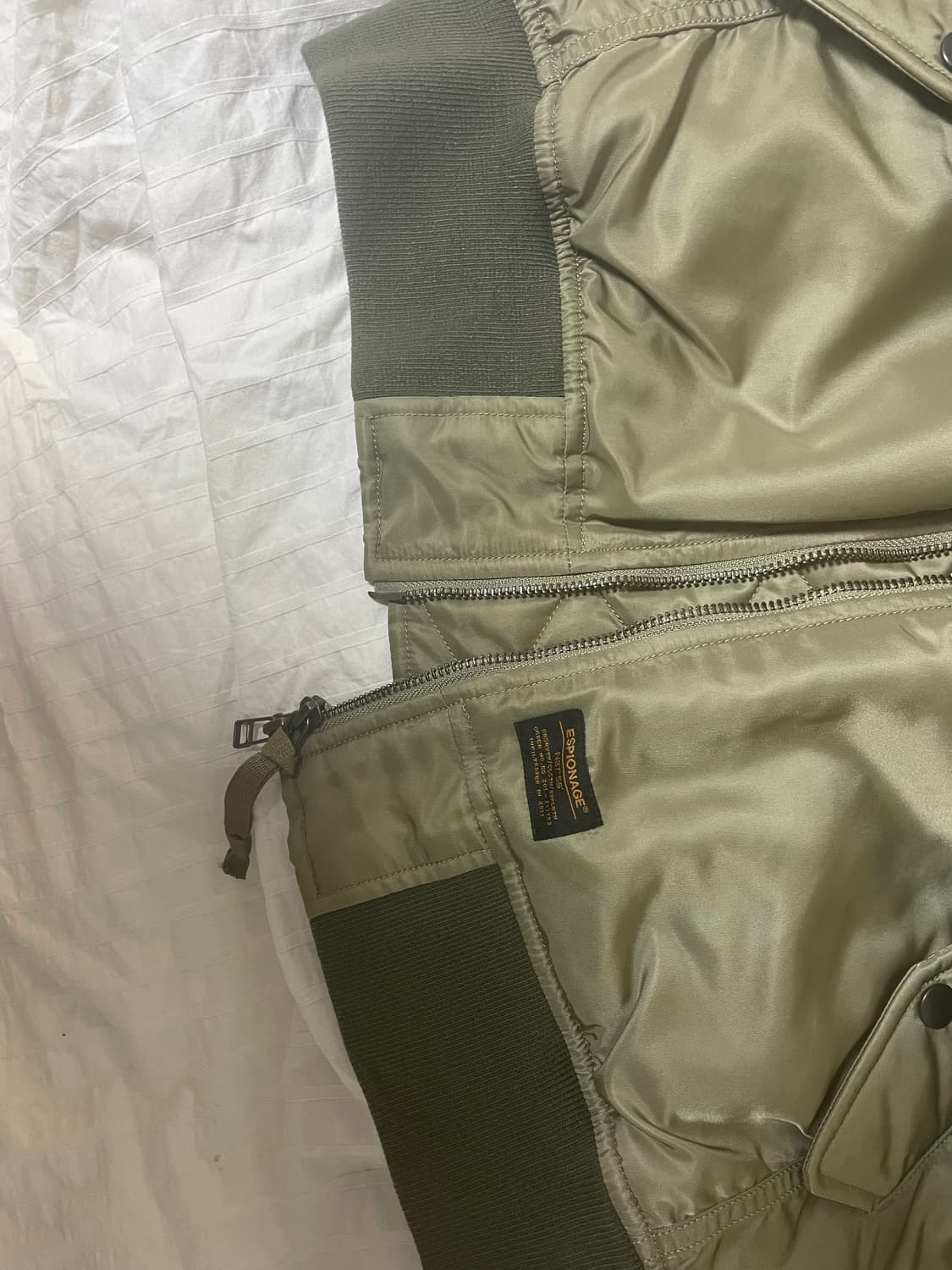 [XL] 에스피오나지 MA-1 카키 상품이미지4