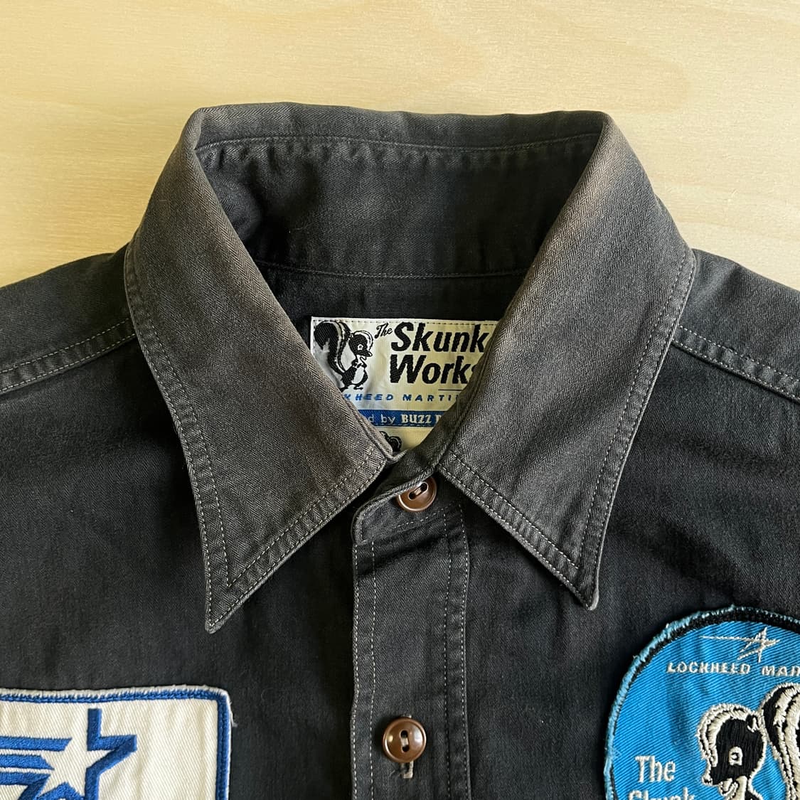 Buzzrickson x skunkworks 1/2 shirts (s) 상품이미지2