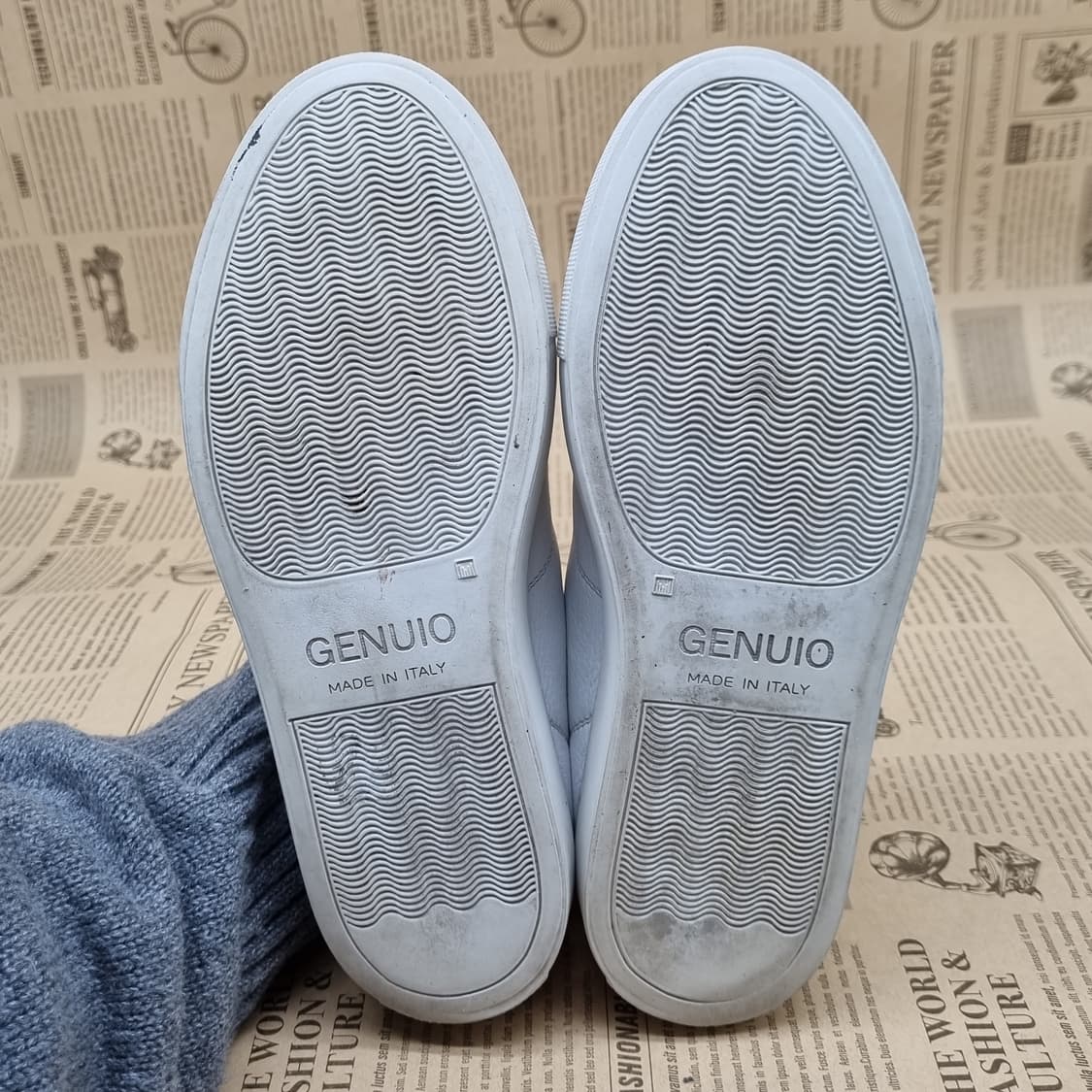 제누이오 레더 여성스니커즈37.5 240 상품이미지3