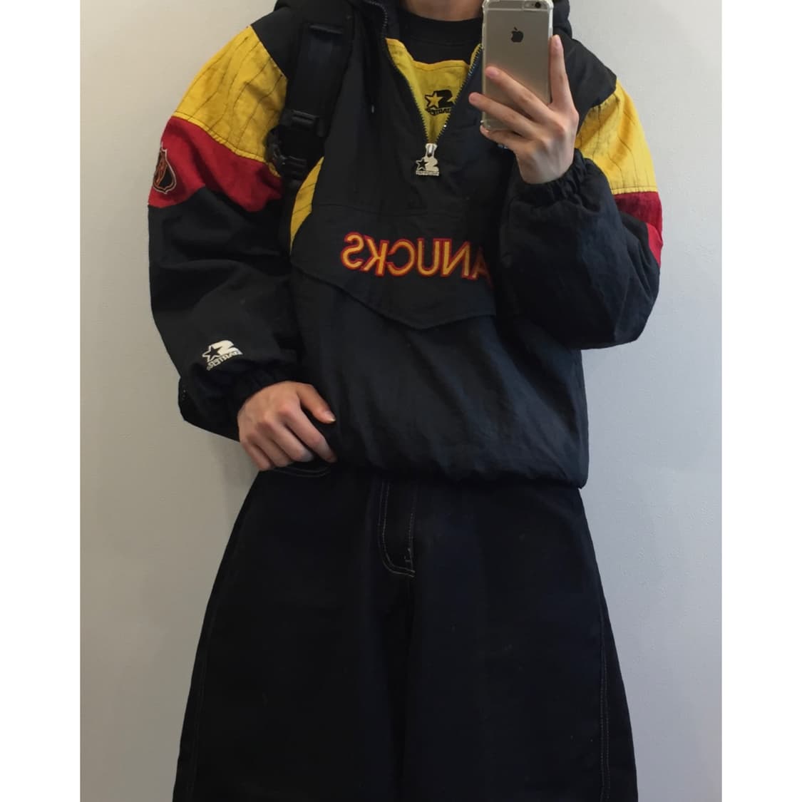 Starter x NFL Canucks 90s 올드스쿨 아노락 상품이미지3