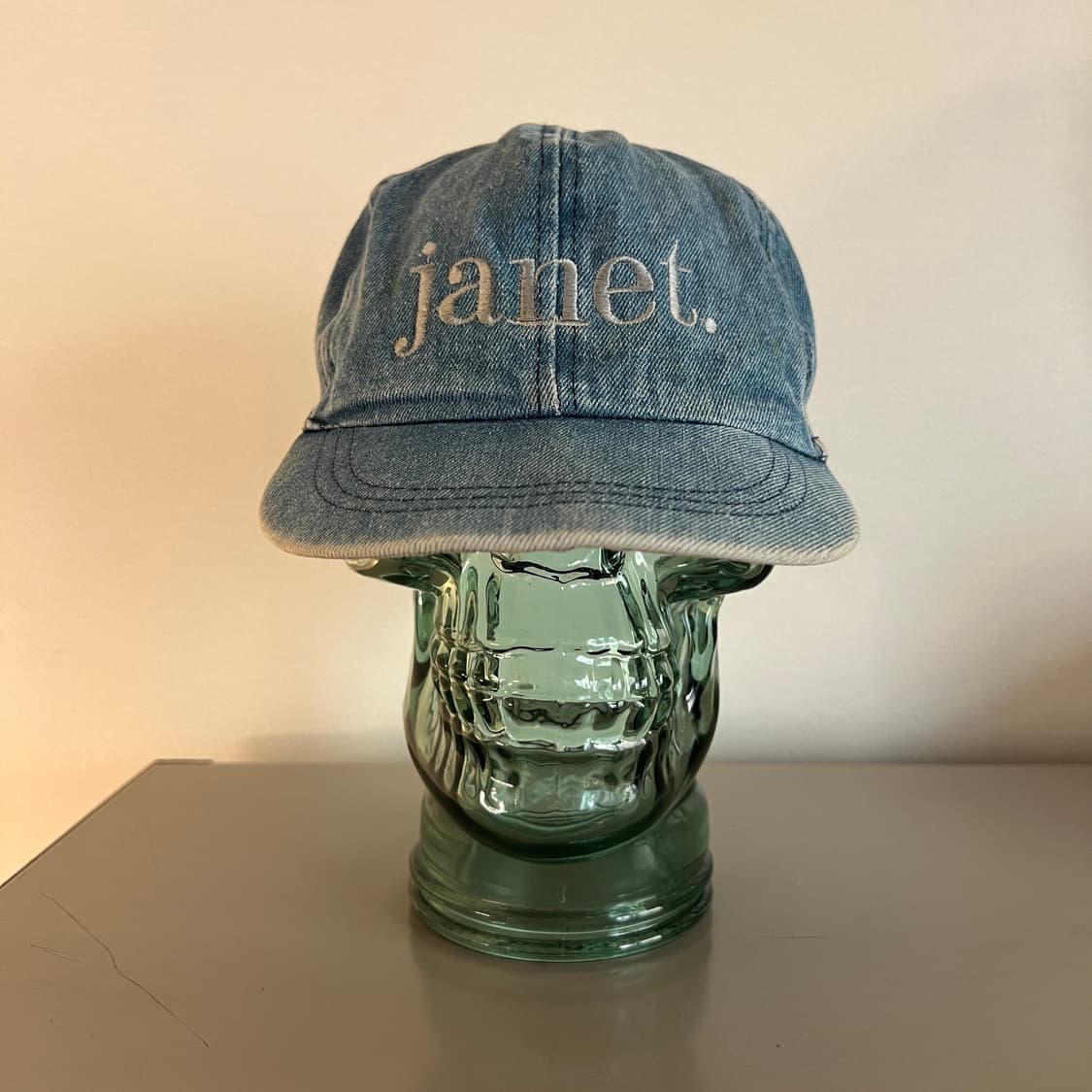 빈티지 90s JANET JACKSON 데님 캡 상품이미지5