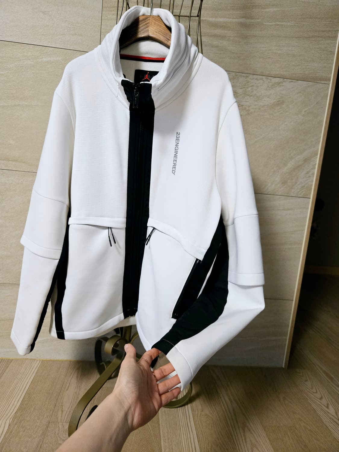 [100/m] 나이키 조던 남성 기모 집업 자켓 상품이미지4