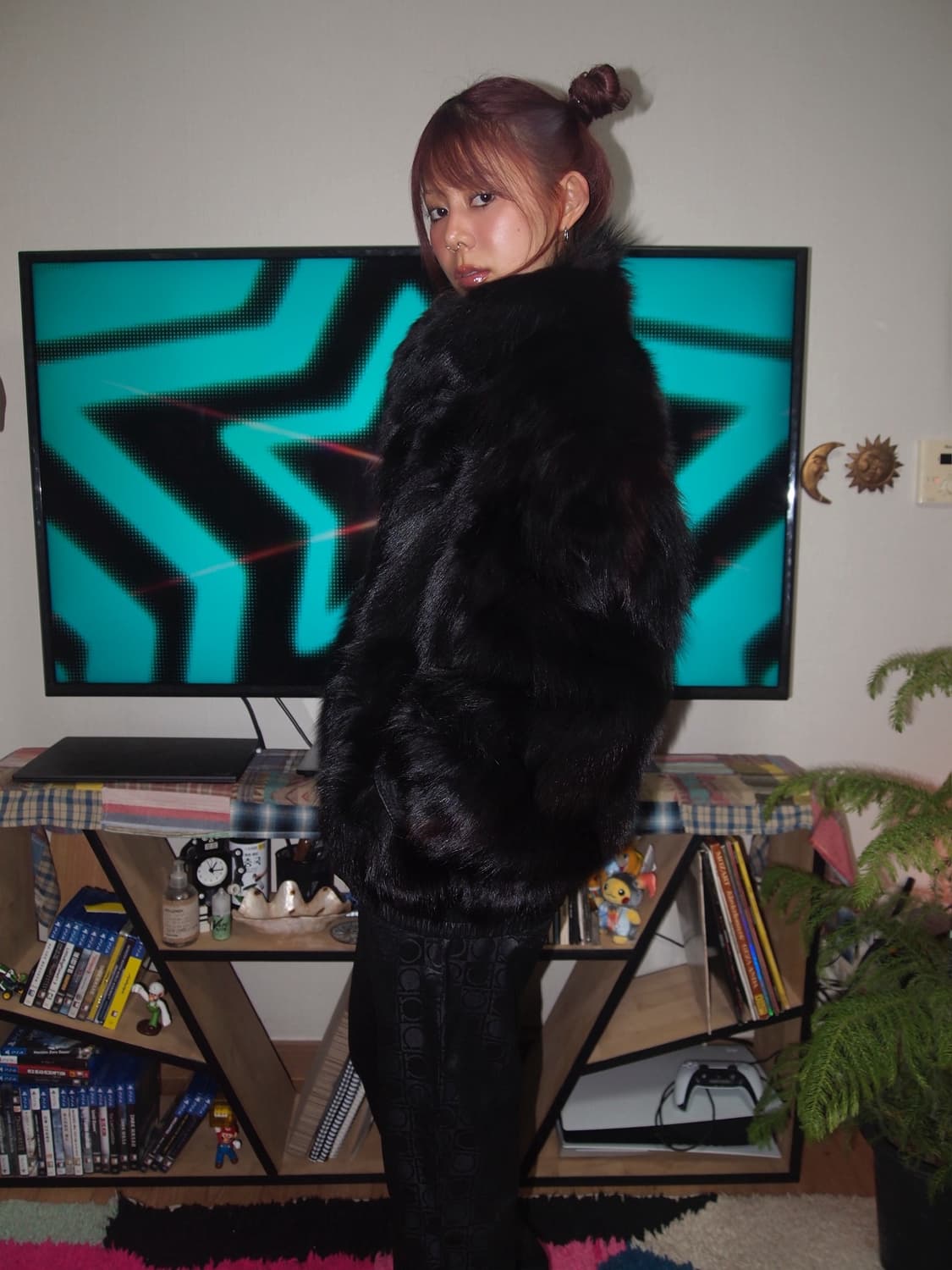 VTG 카라 퍼 자켓 상품이미지5