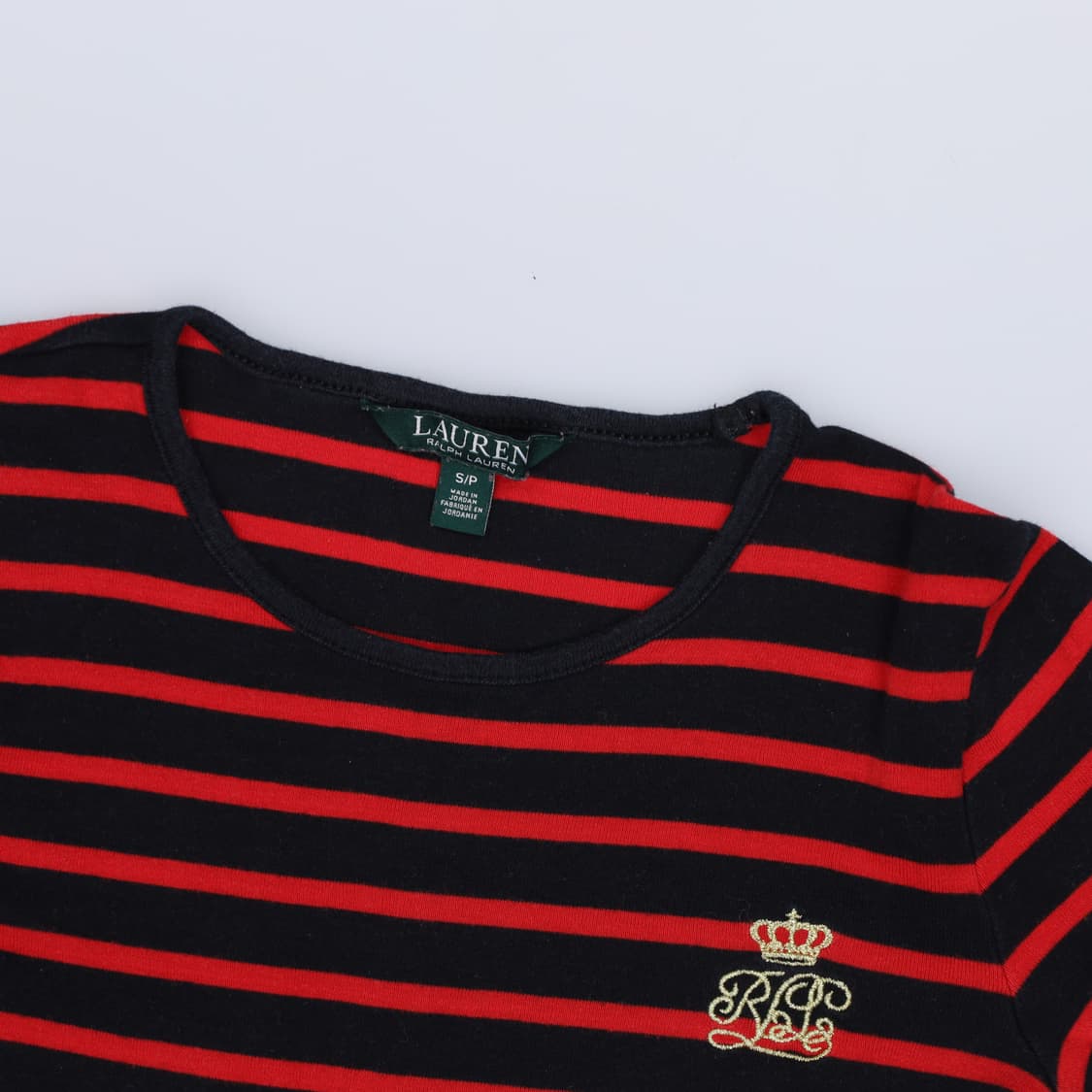 SP 랄프로렌 여성 스트라이프 긴팔티 0324H1 상품이미지3