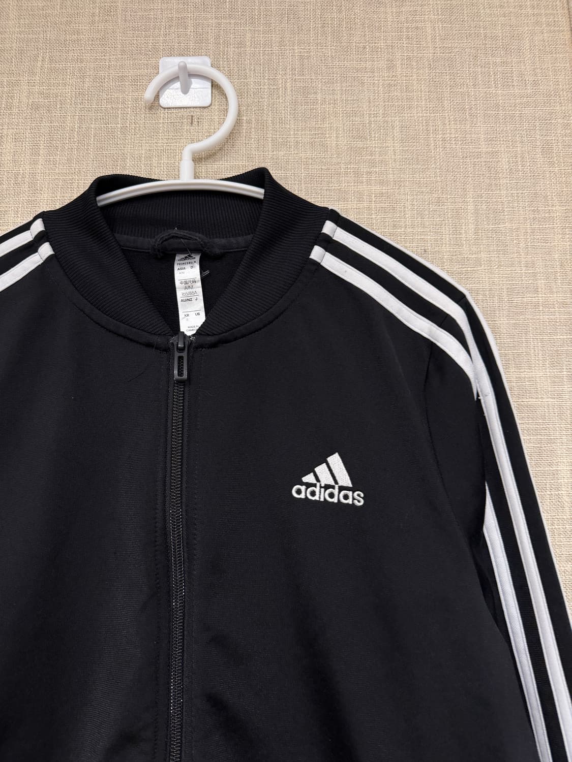 아디다스 삼선져지 트랙자켓 S 블랙 (w) 상품이미지2