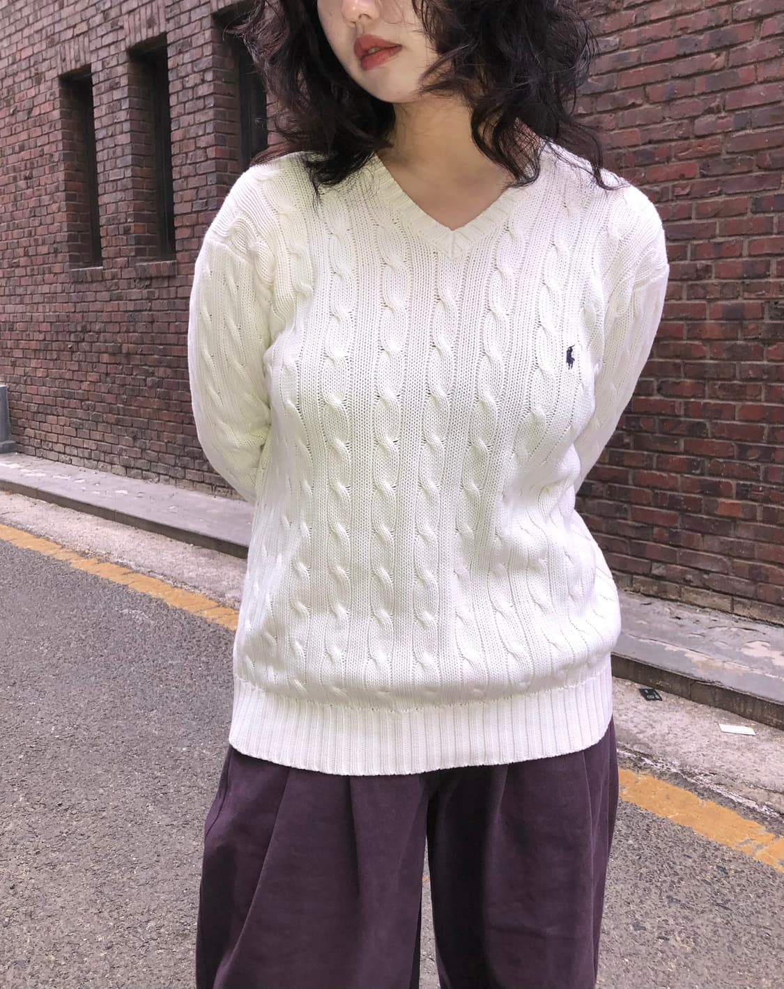 Polo Ralph Lauren cable knit 상품이미지3