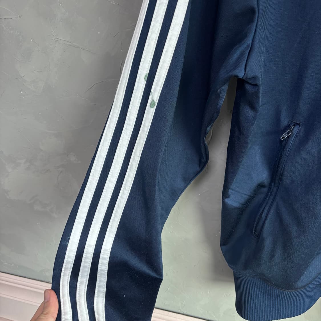 아디다스 파이어버드 져지 트랙탑 네이비 상품이미지4