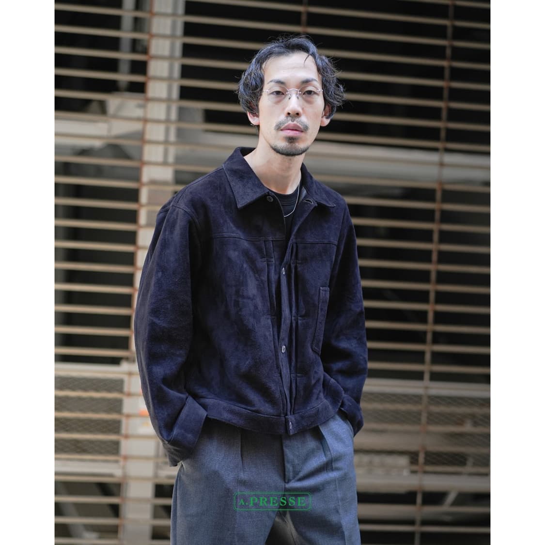 25aw Suede Leather 1st Type Jacket 상품이미지1