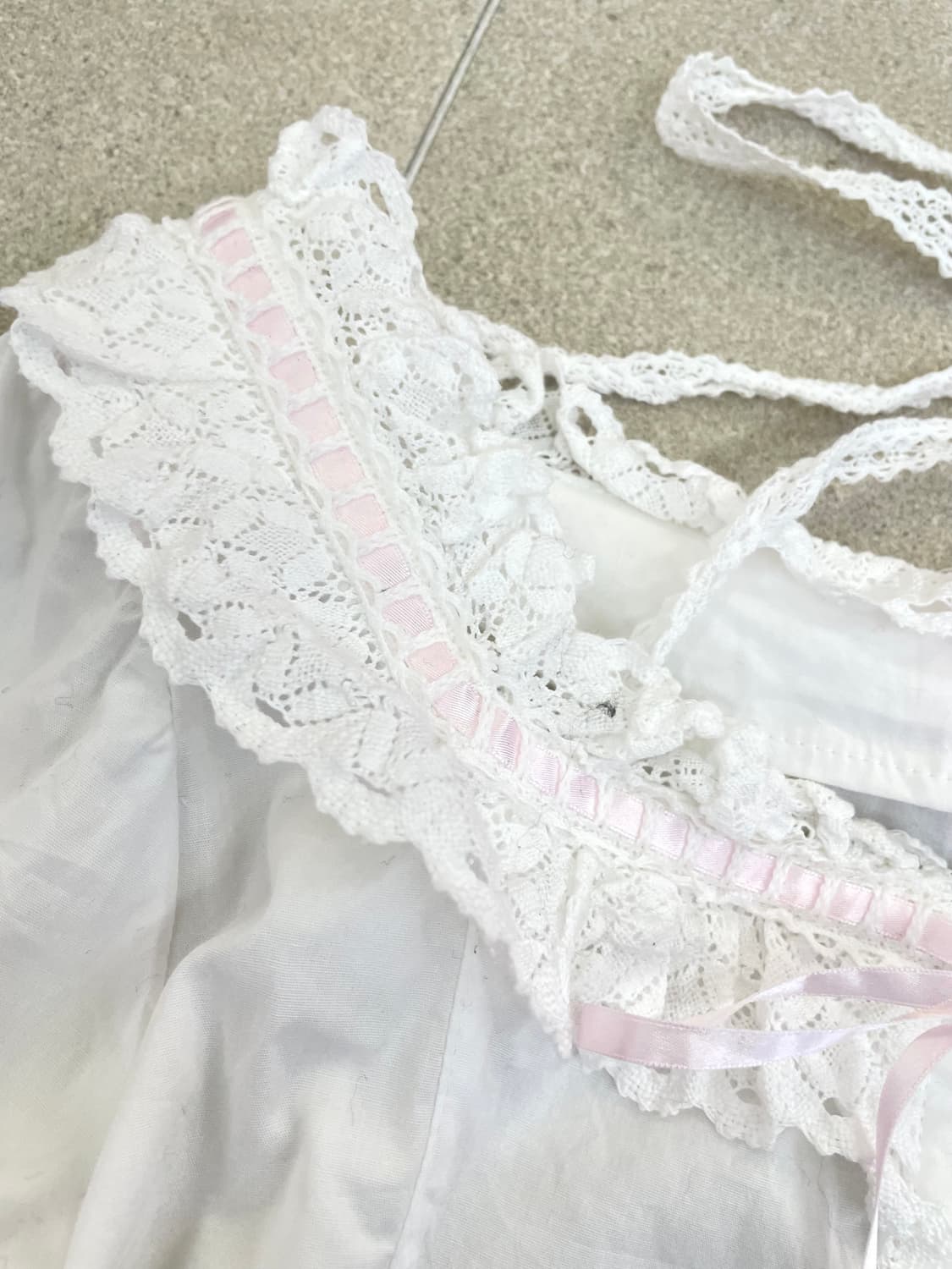 Baby stars 캉캉 리본 블라우스 상품이미지3