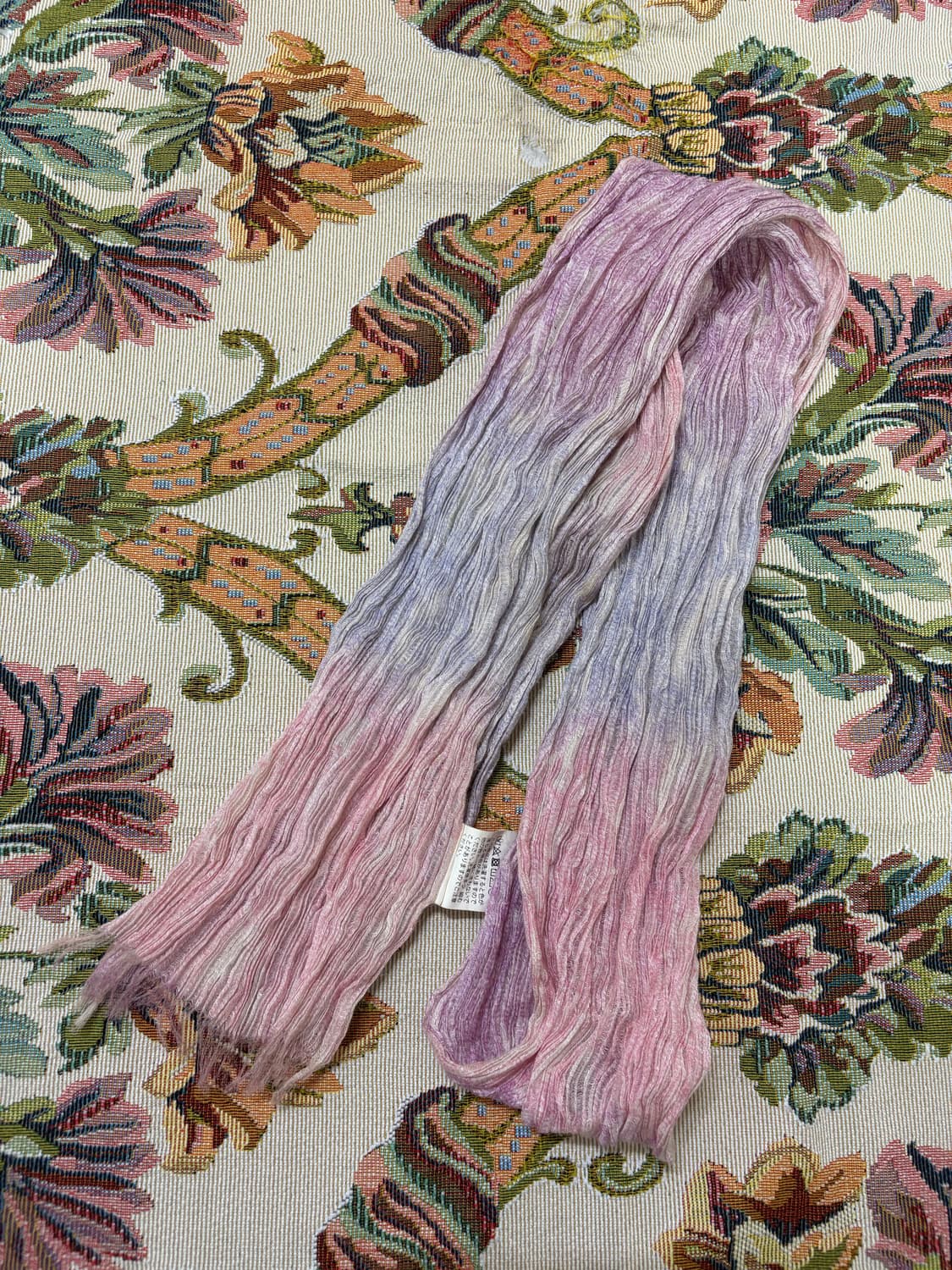 모리 히피 핑크 머플러 상품이미지3