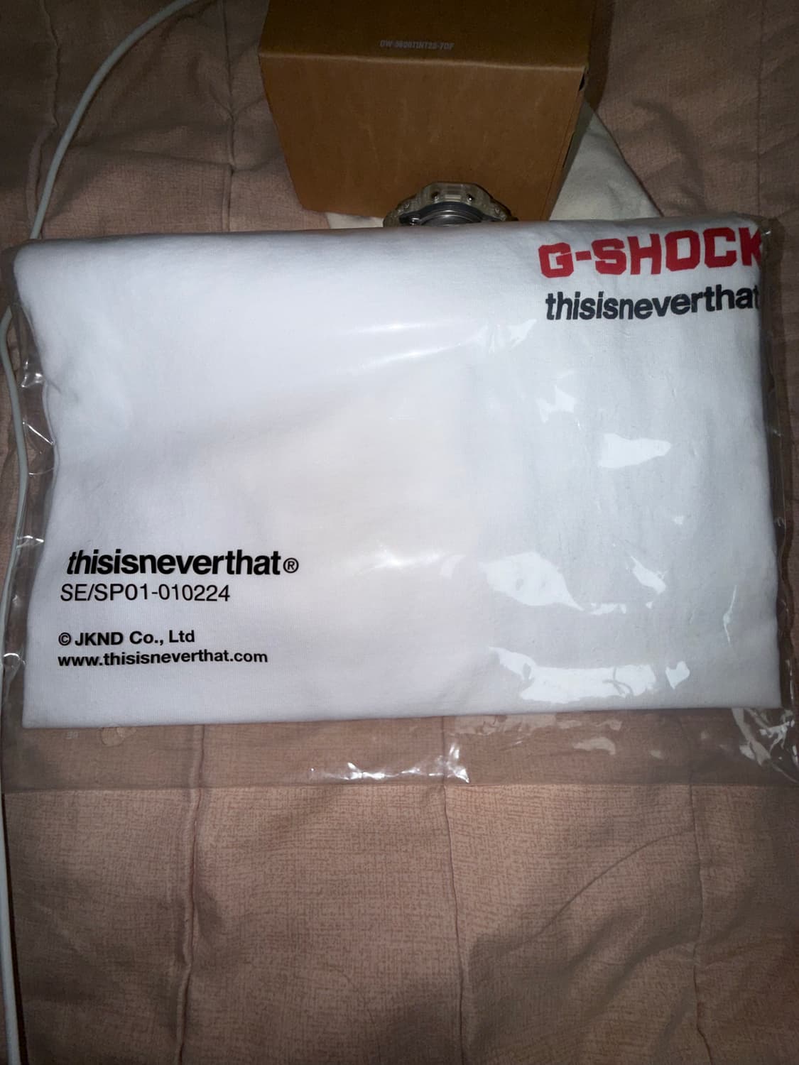 디스이즈네버댓 지샥 스켈레톤 + 한정티셔츠 풀박 상품이미지5