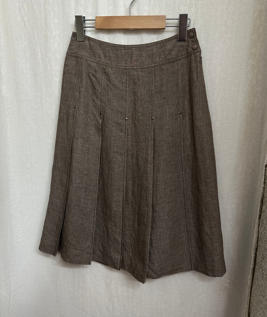 k.t kiyoko takase linen skirt 상품이미지2