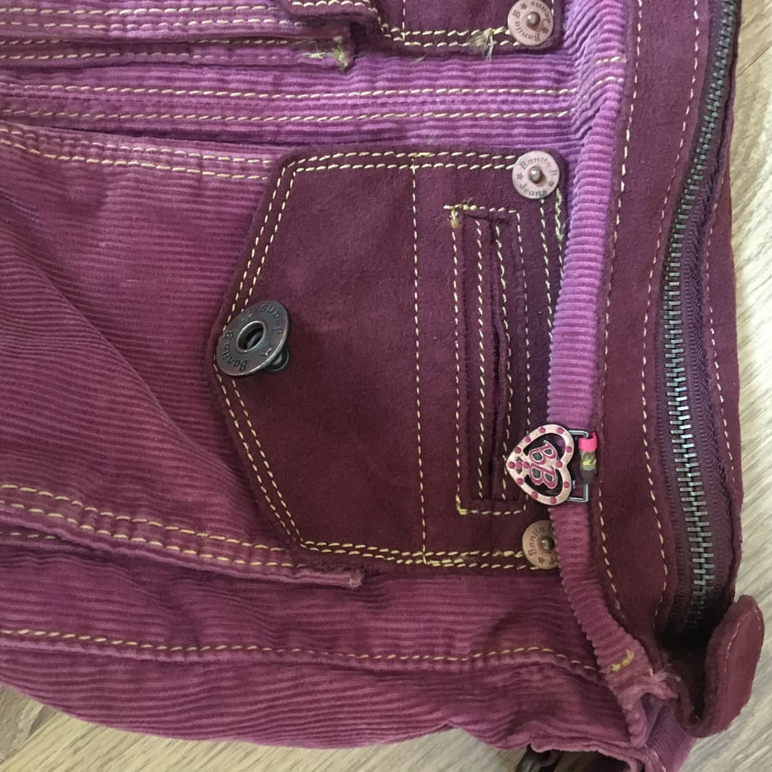 빈티지 골덴 숄더백 상품이미지3