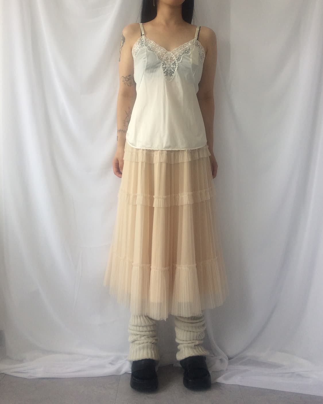 Lace slip sleeveless 상품이미지1