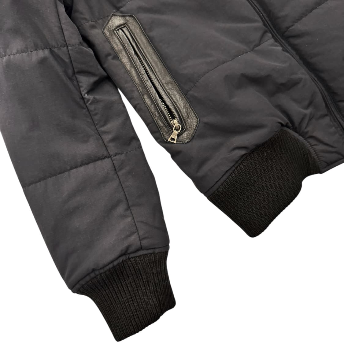 히스테릭글래머 패디드 퍼 자켓 블랙 상품이미지8