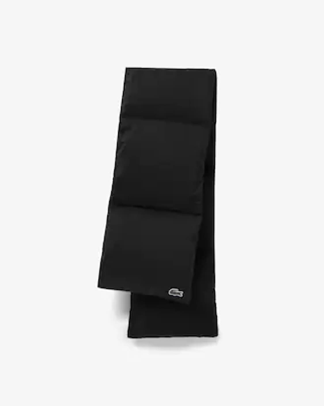 라코스테(Lacoste) 구스다운 패딩 머플러 블랙 새제품급 상품이미지3