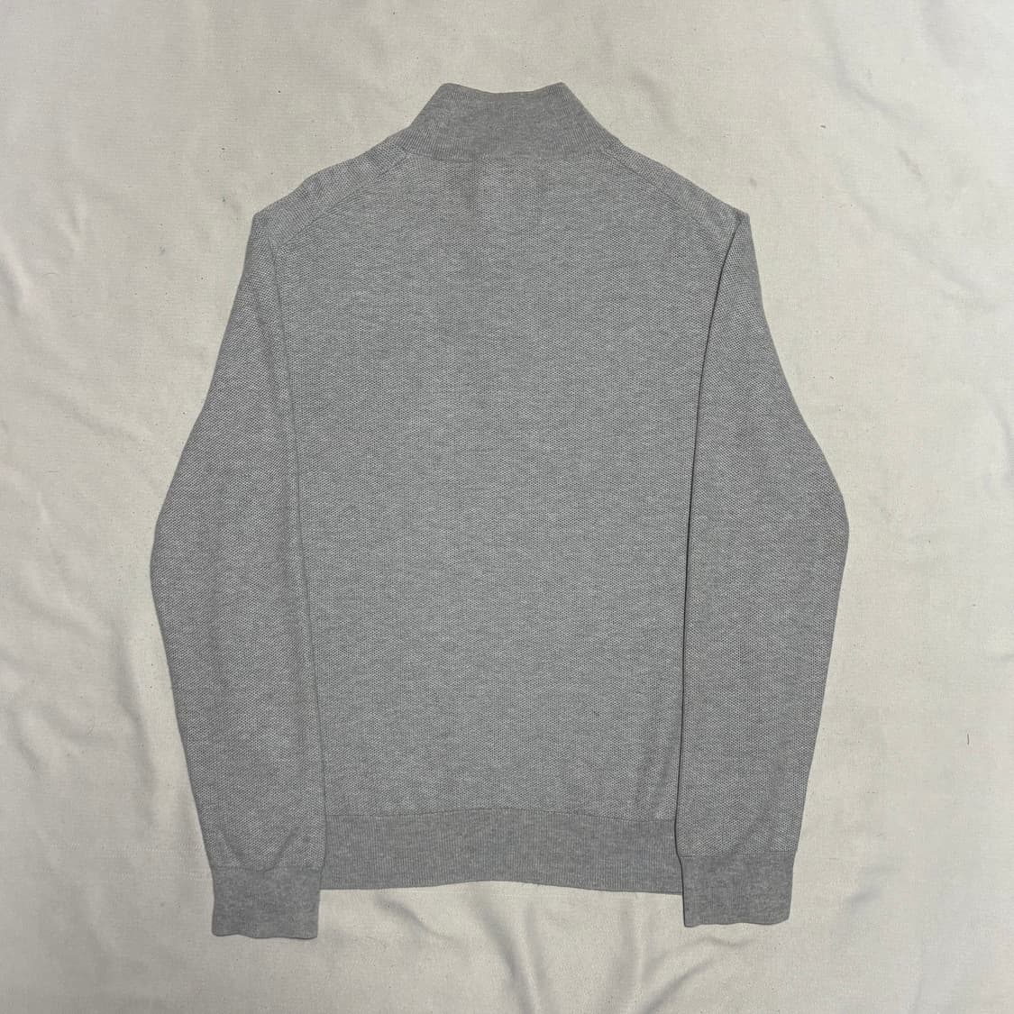 L 폴로랄프로렌 그레이 반집업 코튼 니트 상품이미지3