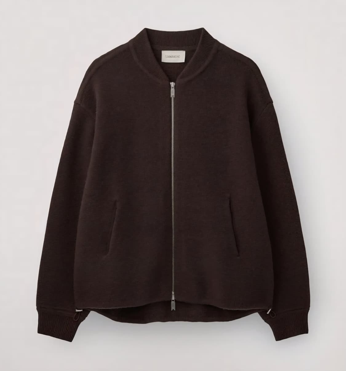 우마뭉 니트 봄버 초콜렛 M 상품이미지1