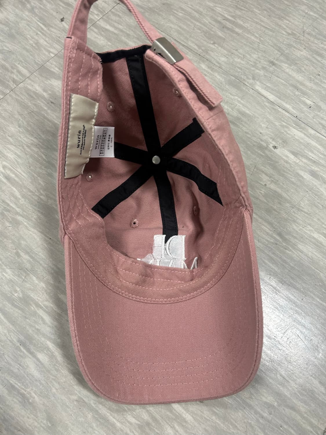 DE MAIN 볼캡 핑크 상품이미지2