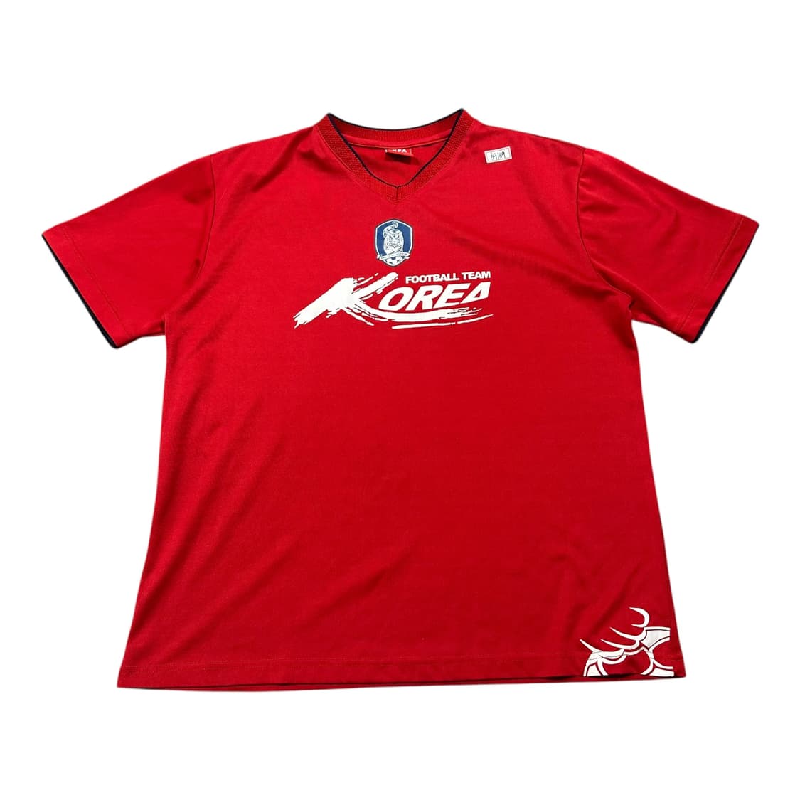 ✨ (만원 빈티지) KFA 국대 투혼 월드컵 기념 브이넥 반팔티 상품이미지1