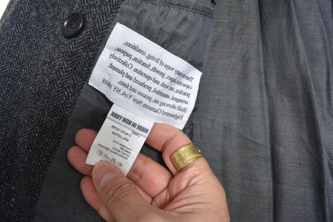 엔지니어드가먼츠 헤링본 울 자켓 M N1224 상품이미지6