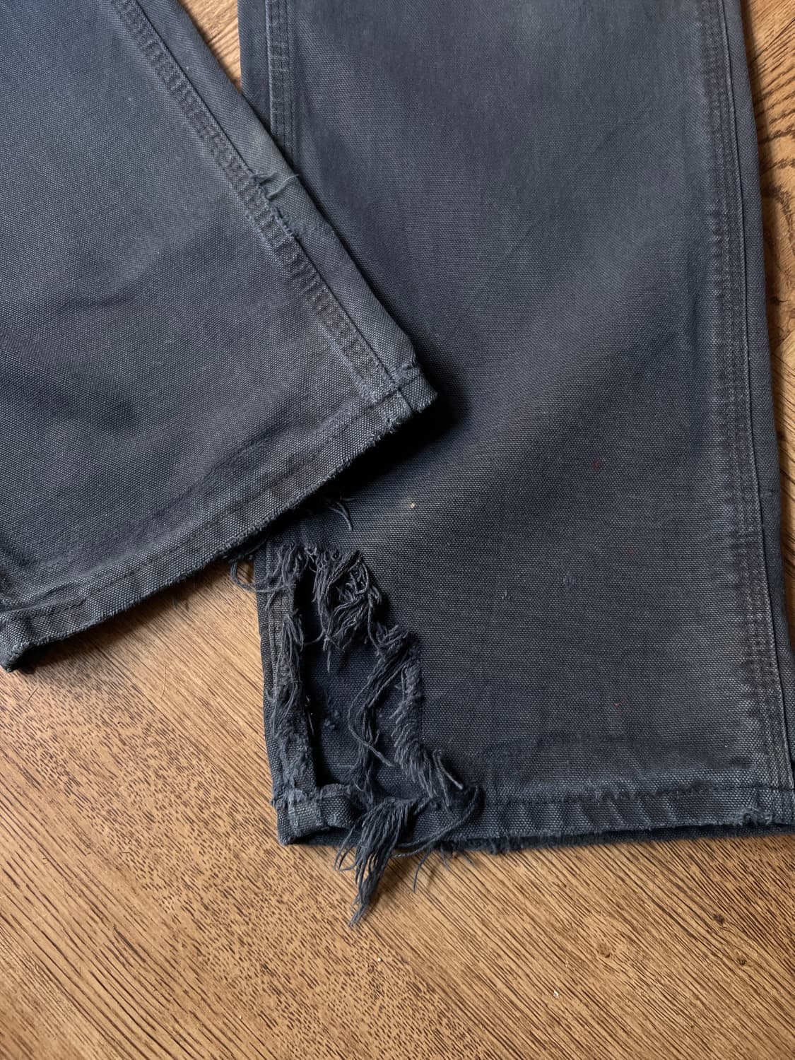 [30]칼하트 USA 디스트로이드 미드나잇 네이비 싱글니 카펜터 워크팬츠 상품이미지6